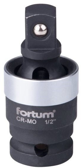 FORTUM nadstavec rázový kĺbový, z vnútorného 1/2" na vonkajší 1/2" štvorhran, CrMo, 4790010