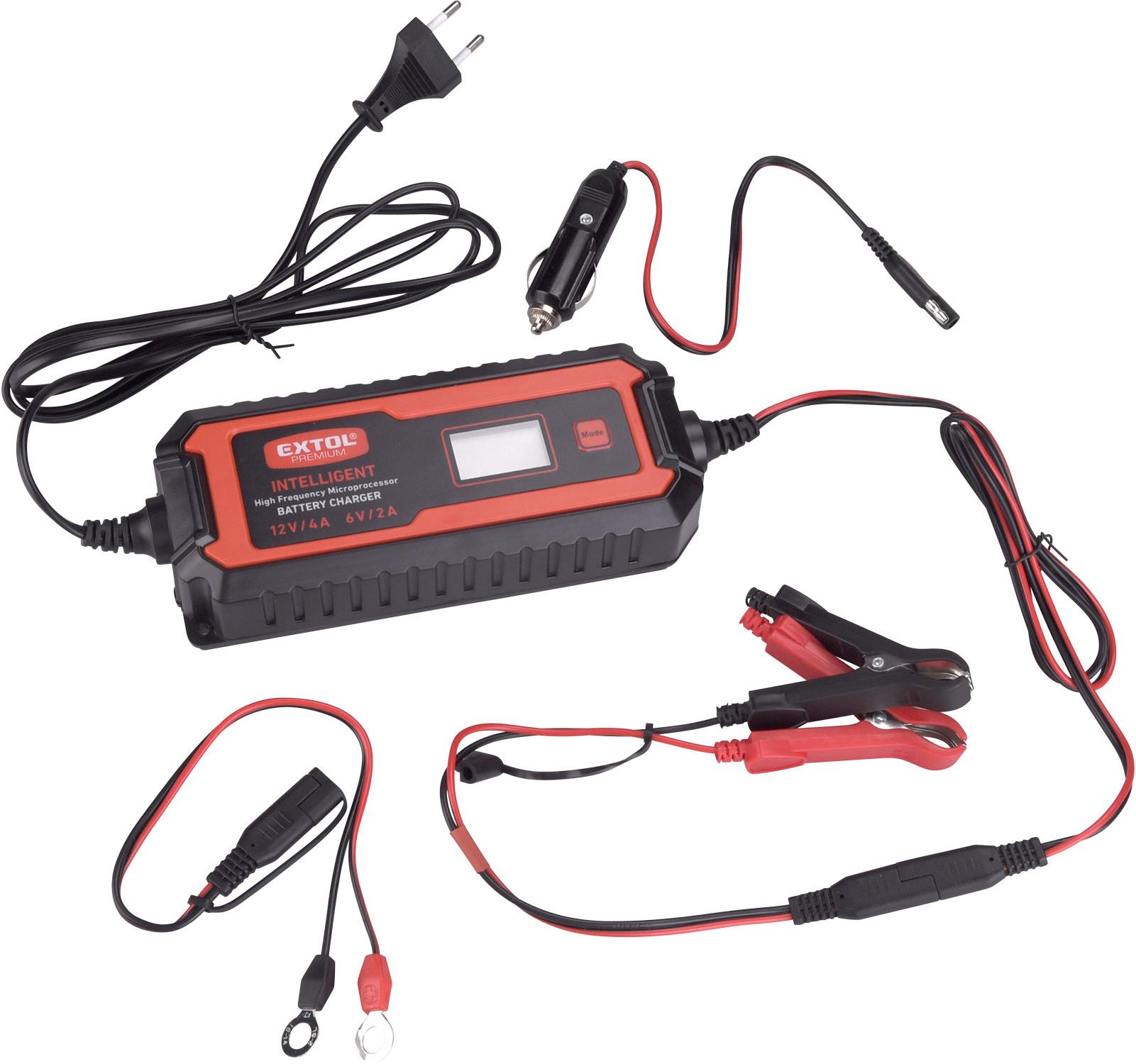 EXTOL PREMIUM autonabíjačka 9-stupňová, 4A, 8897302