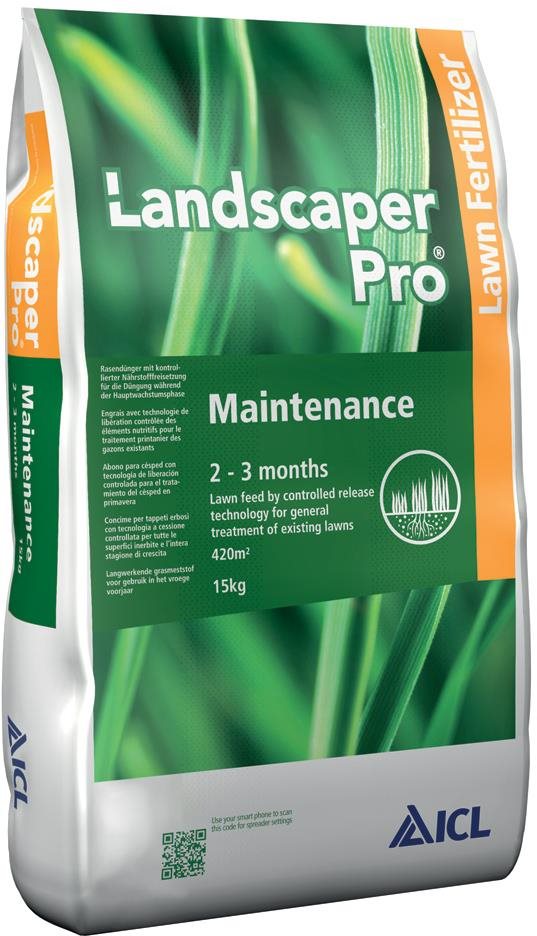 ZAFIDO Trávnikové hnojivo ICL LANDSCAPER PRO MAINTENANCE, 15 kg