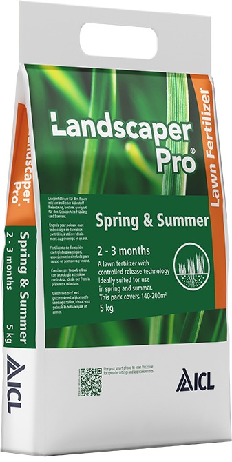 ZAFIDO Trávnikové hnojivo ICL LANDSCAPER PRO SPRING & SUMMER, 5 kg