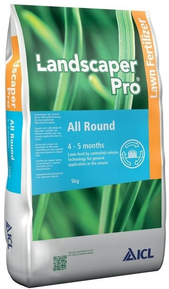ZAFIDO Trávnikové hnojivo ICL LANDSCAPER PRO ALL ROUND, 5 kg
