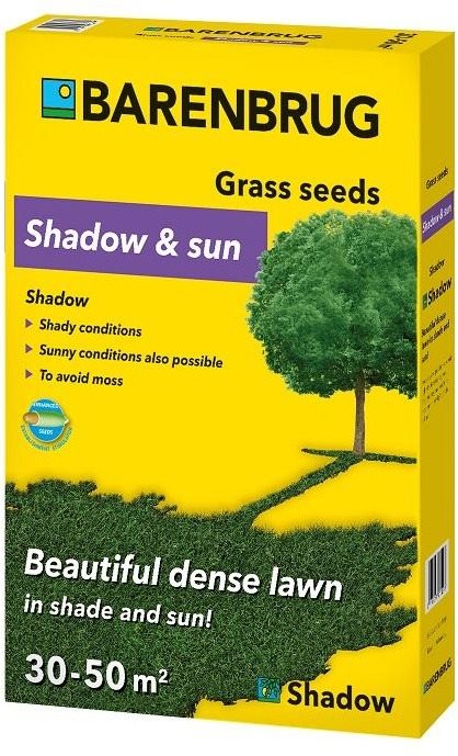 BARENBRUG Trávna zmes SHADOW & SUN, 1 kg