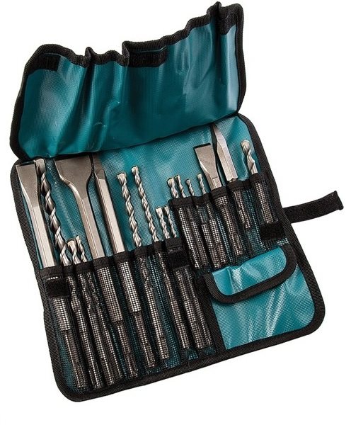 MAKITA Sada vrtákov a sekáčov SDS-Plus 17 ks v textilnom puzdre D-53073