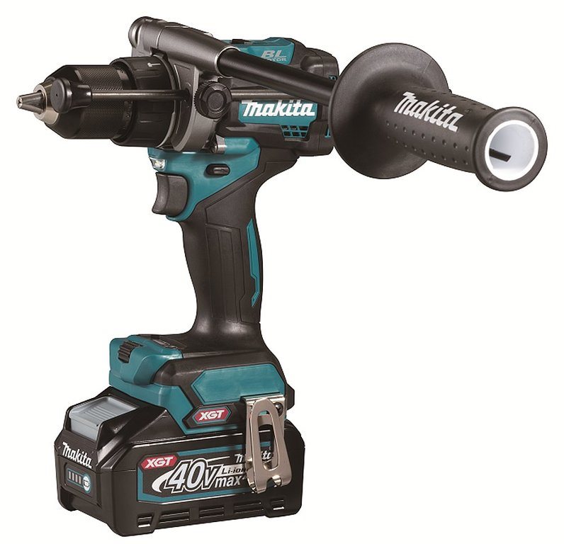 MAKITA Aku bezuhlíkový príklepový skrutkovač Li-Ion XGT 40 V/4,0 Ah, Makpac HP001GM201