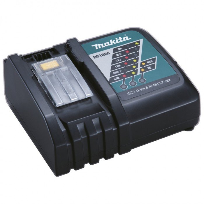 MAKITA Nabíjačka Ni-MH/Li-Ion LXT DC18RC 7,2 – 18 V na rýchle nabíjanie