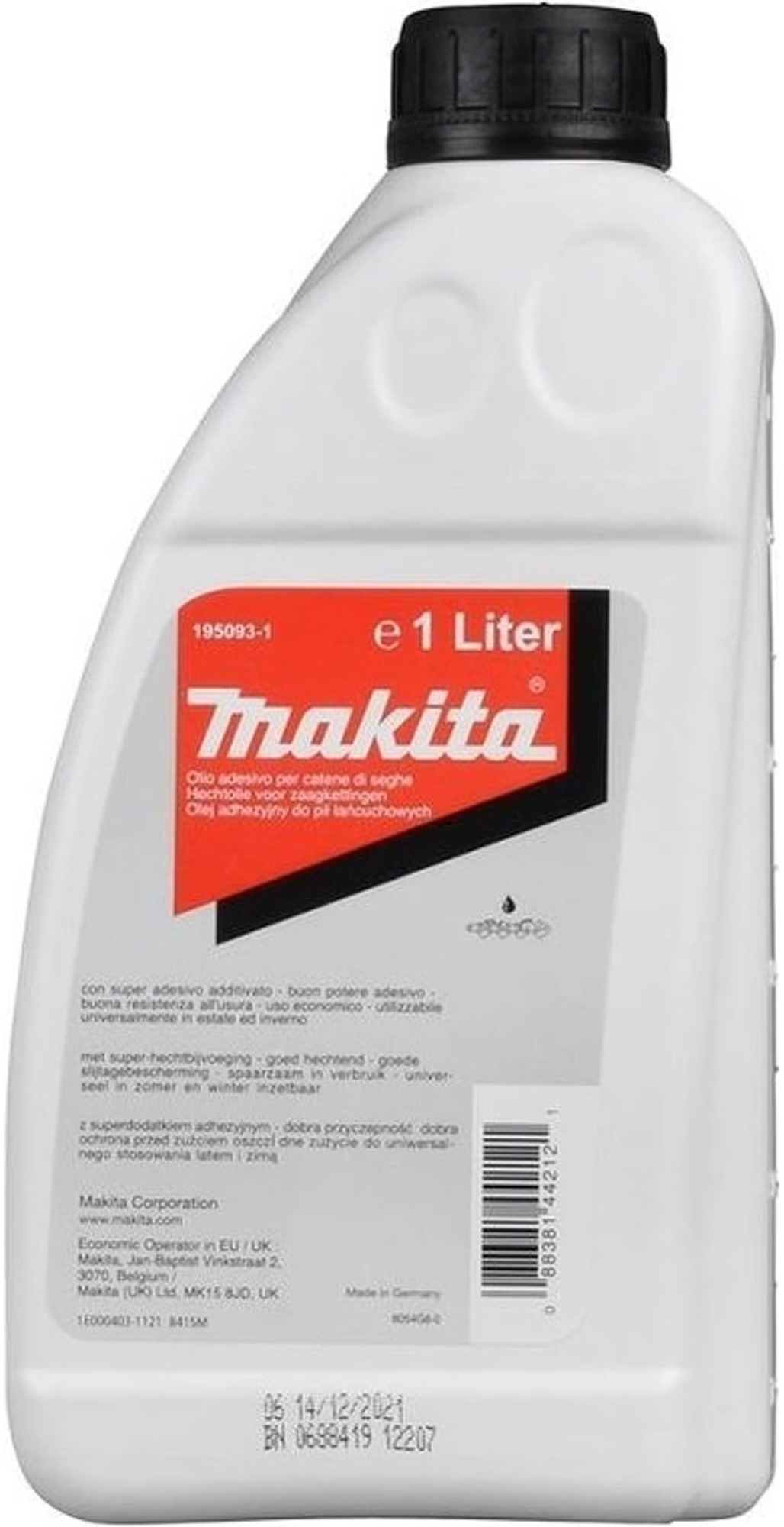 MAKITA Olej řetězový, 1000 ml