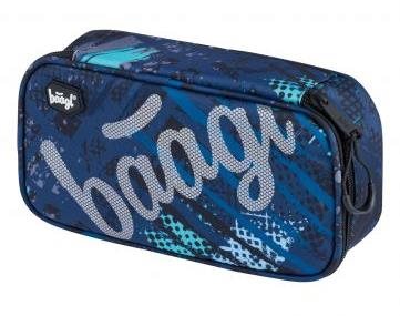 BAAGL Školský peračník etui Skate Štruktúry