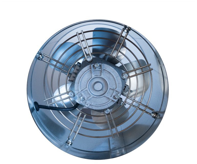 MakTrade MF200C-10 celokovový ventilátor do potrubia, 250 V, 36 W, 410 m3