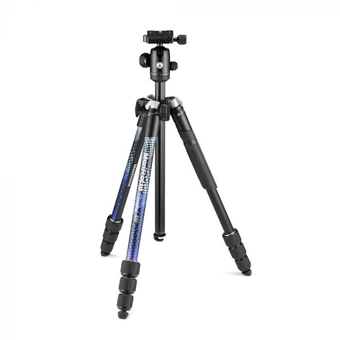 Manfrotto Element MII Aluminium, modrý, 4 Sec, BH