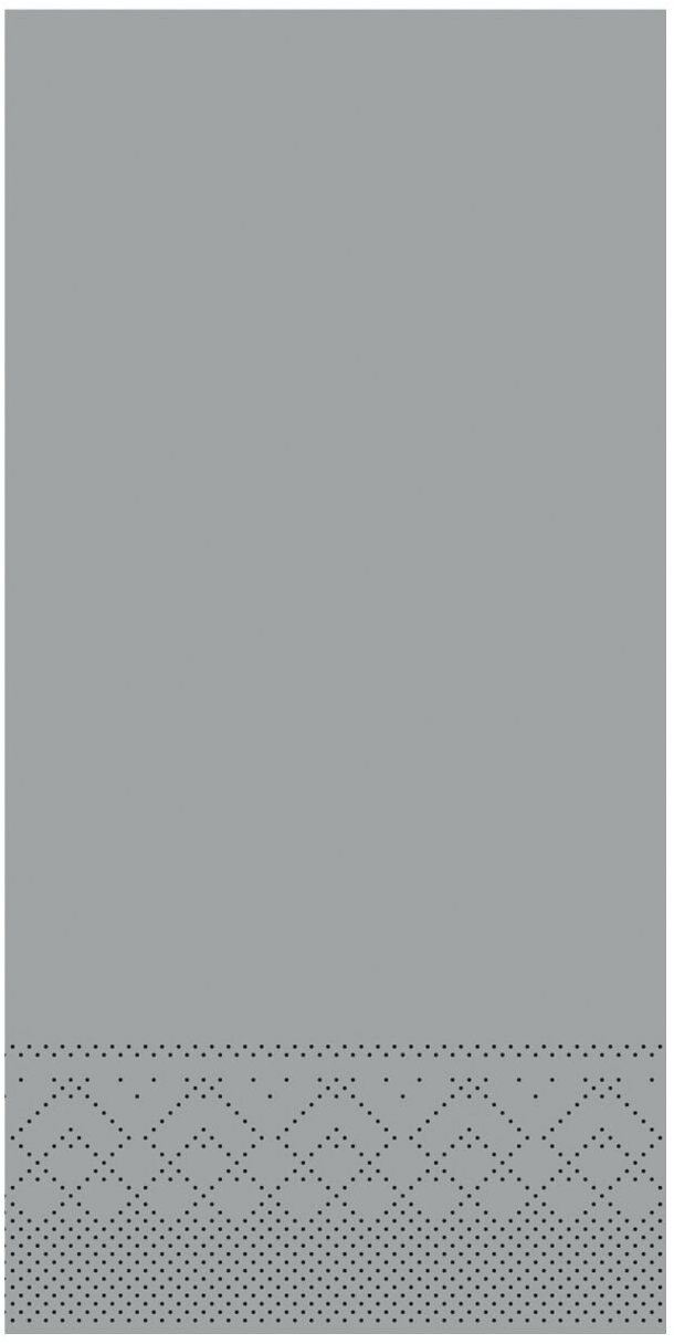 Mank Obrúsky 600 kusov, 1/8 prehyb, basic, sivé