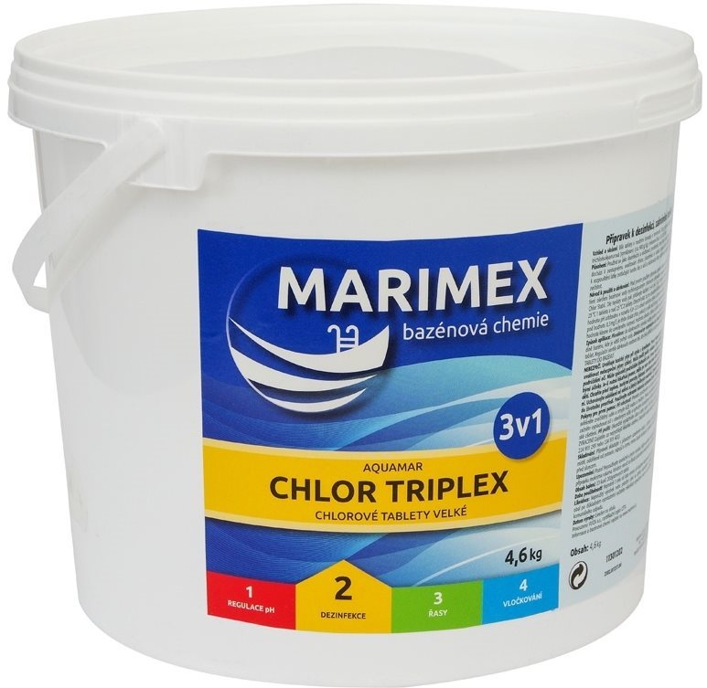 MARIMEX Chémia bazénová CHLOR TRIPLEX 4,6kg