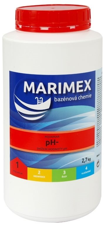 MARIMEX Chémia bazénová pH mínus 2,7 kg