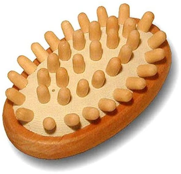 MARIMEX Masážny ovál dřrvo