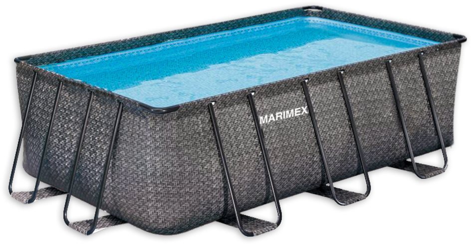 MARIMEX Florida Premium Ratan 2,15 x 4 x 1,22 m bez príslušenstva