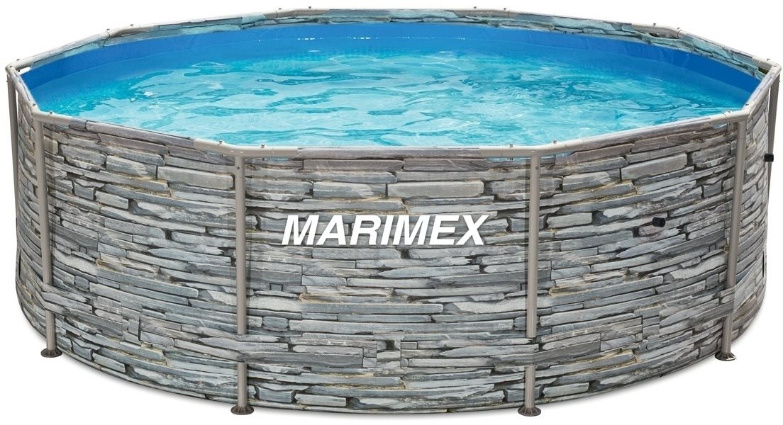 MARIMEX Bazén s konštrukciou FLORIDA bez príslušenstva 3,05 × 0,91m – motív KAMEŇ