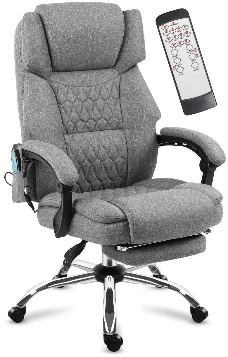 MARK ADLER Otočná stolička Boss 6.0 sivá