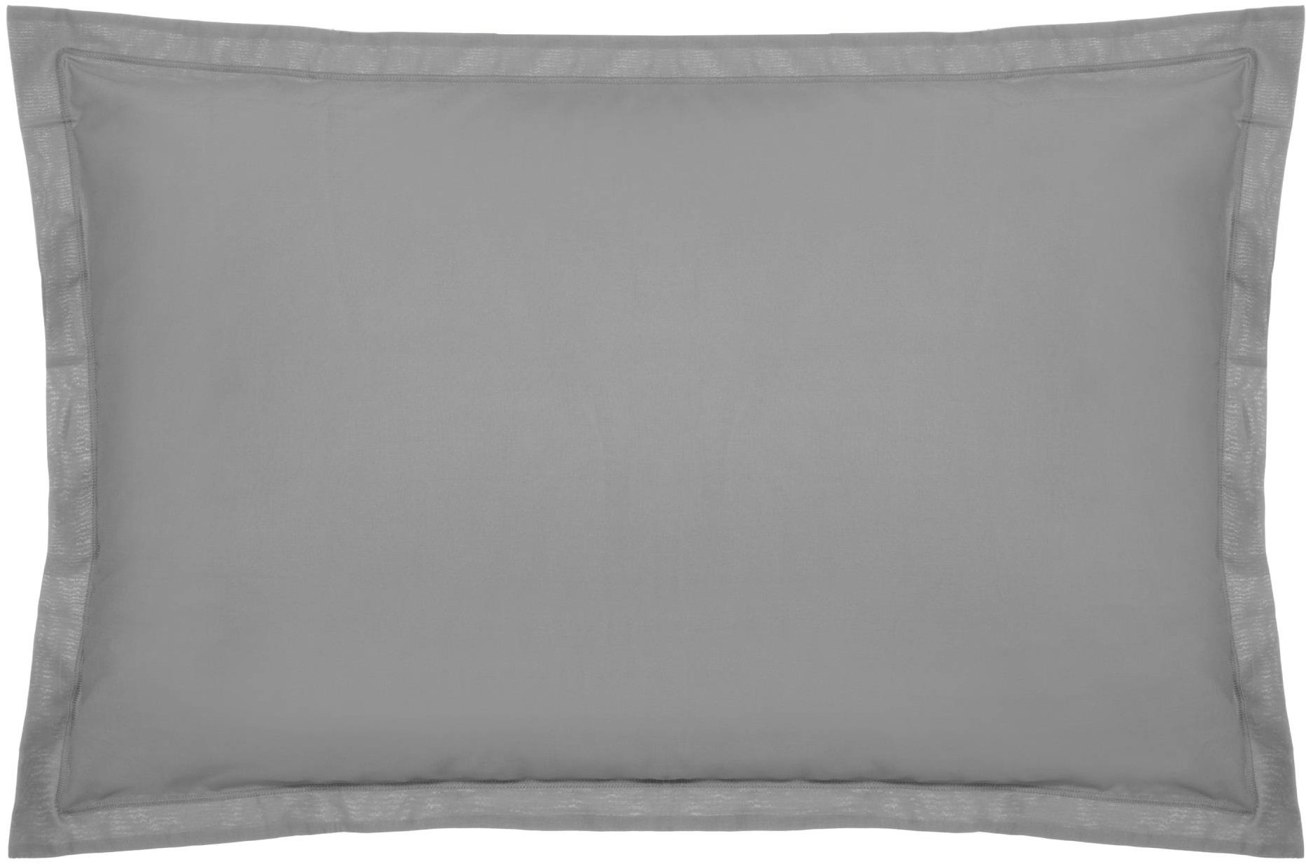 Atmosphera – Bavlnená obliečka na vankúš 50 × 70 cm, sivá