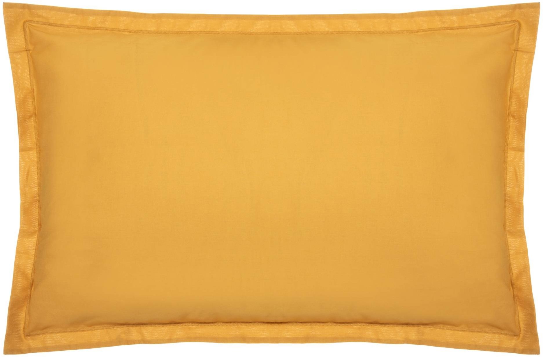 Atmosphera – Bavlnená obliečka na vankúš 50 × 70 cm, žltá