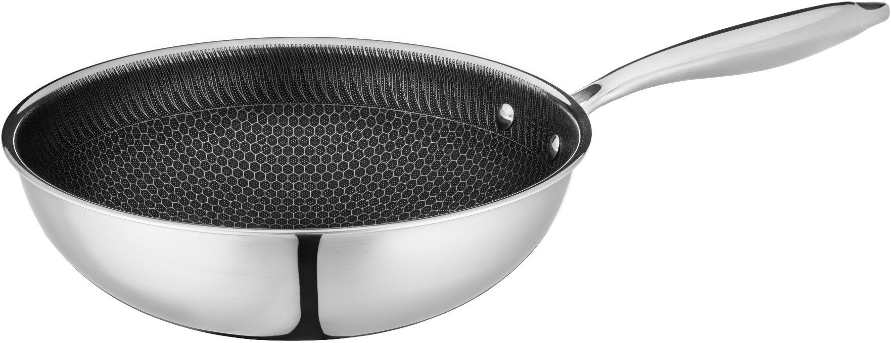 Mäser Panvica Wok 30 cm HESTIA, honeycomb nepriľnavý povrch