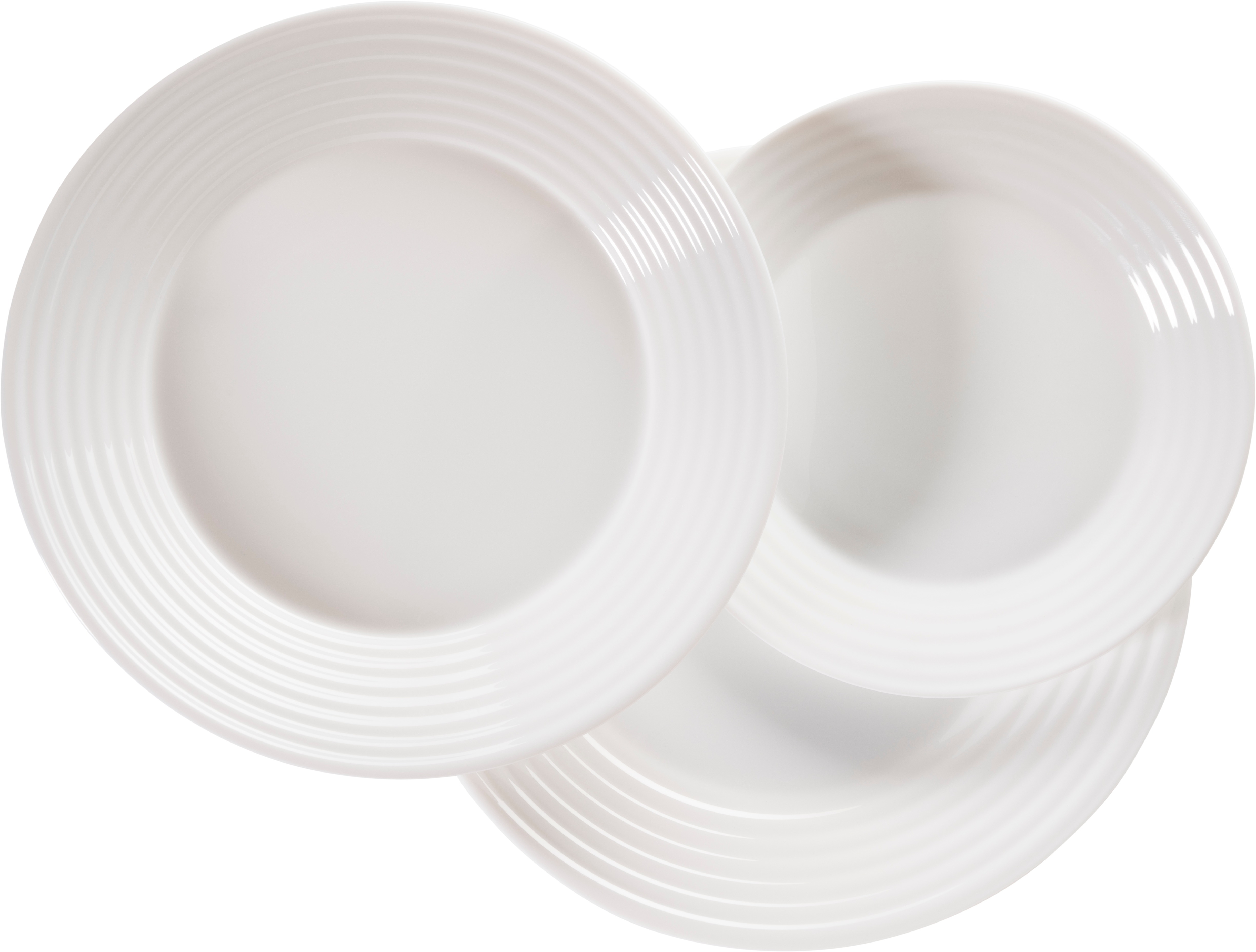 Luminarc WHITE HARENA Jedálenská súprava 18 ks