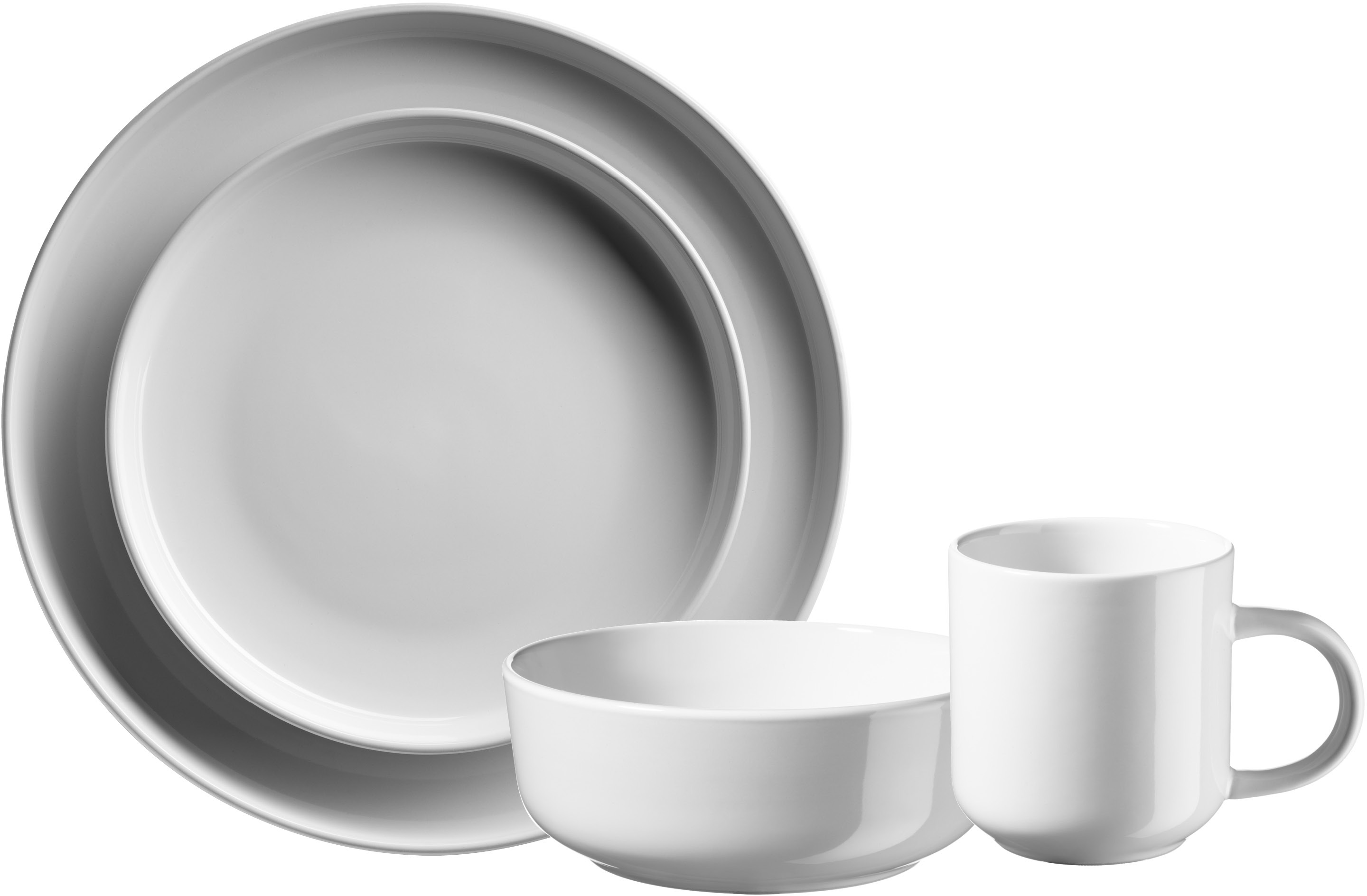 Mäser WHITE ALENIA Jedálenská súprava 16 ks