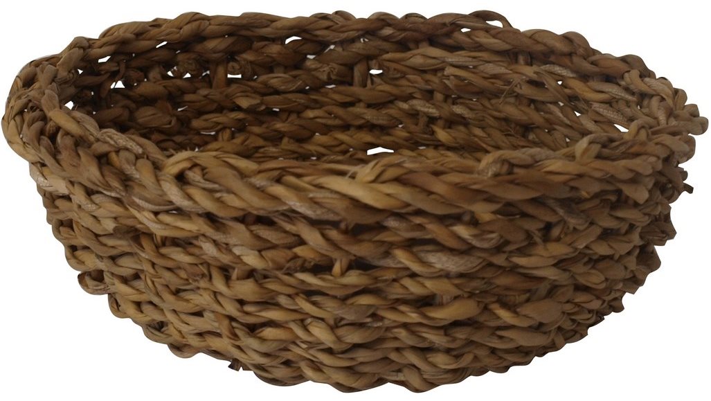 M.A.T. košík guľatý stredný pr.25 × 11 cm morská tráva