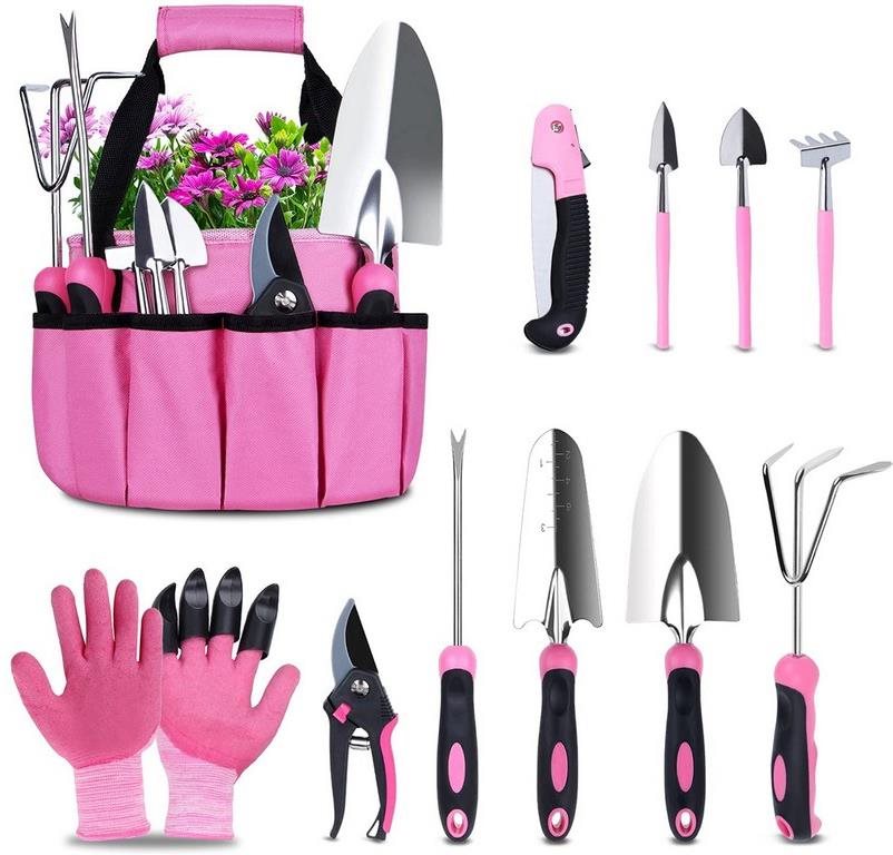 MAT – Sada záhradného náradia, 11 ks, RUŽ