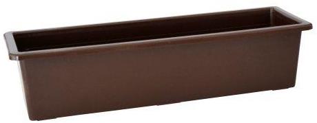 DK PLAST Truhlík samozavlažovací SALVIA 50 cm, hnedý