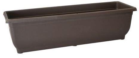 DK PLAST Truhlík samozavlažovací bez misky AQUA GLORIA 60 cm, hnedý
