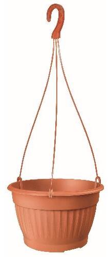 PROSPERPLAST Kvetináč závesný TERRA 29, výška 18 cm, terakota
