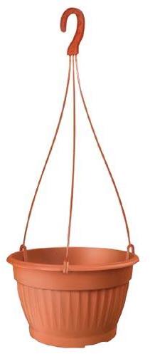 PROSPERPLAST Kvetináč závesný TERRA 26, výška 16 cm, terakota