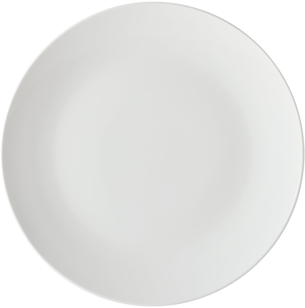 Maxwell & Williams WHITE BASICS COUPE Súprava dezertných tanierov 19 cm 4 ks