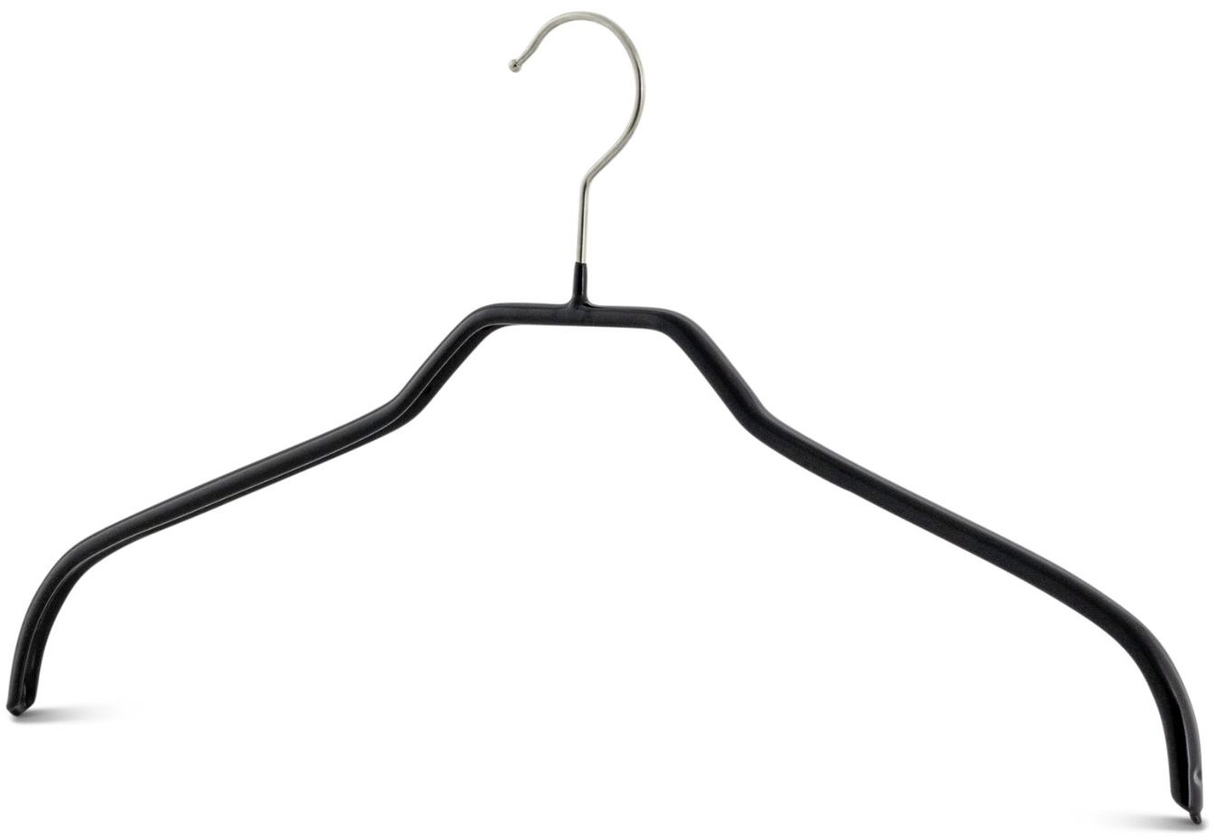MAWA Kovové protišmykové ergonomické ramienko Silhouette 41 cm, 10 ks