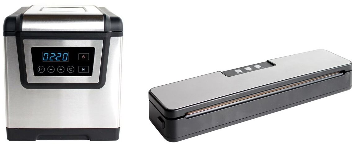 Maxxo Sous vide cooker SV06 + vákuovačka Maxxo VM Compact