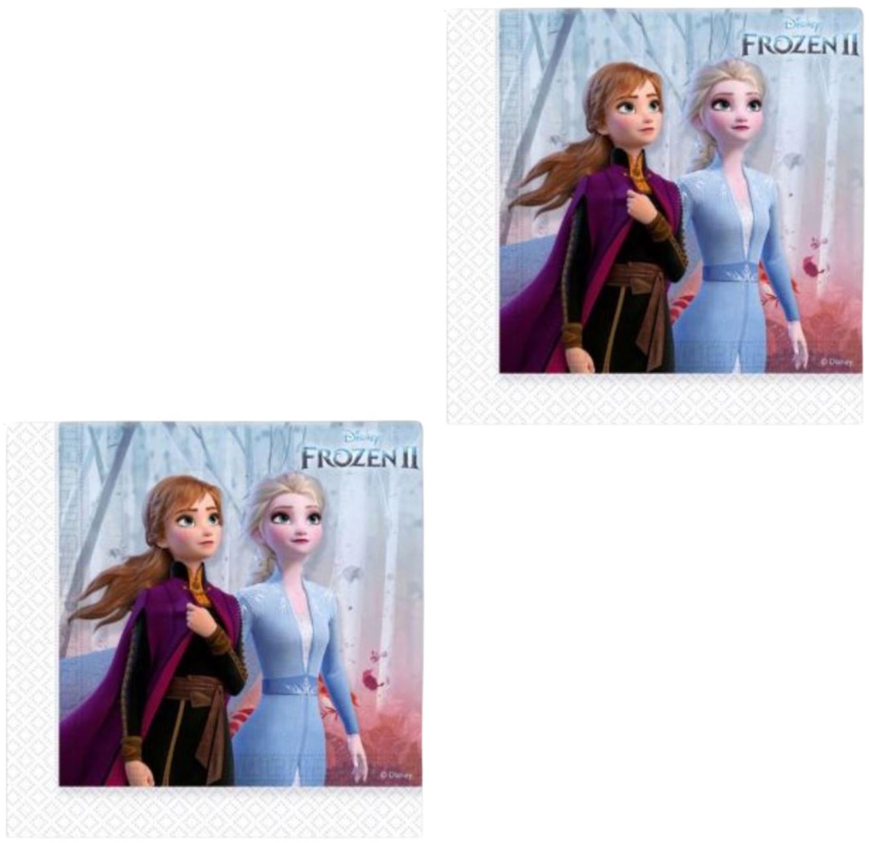 Papírové ubrousky frozen 2 - ledové království 2 - 40 ks
