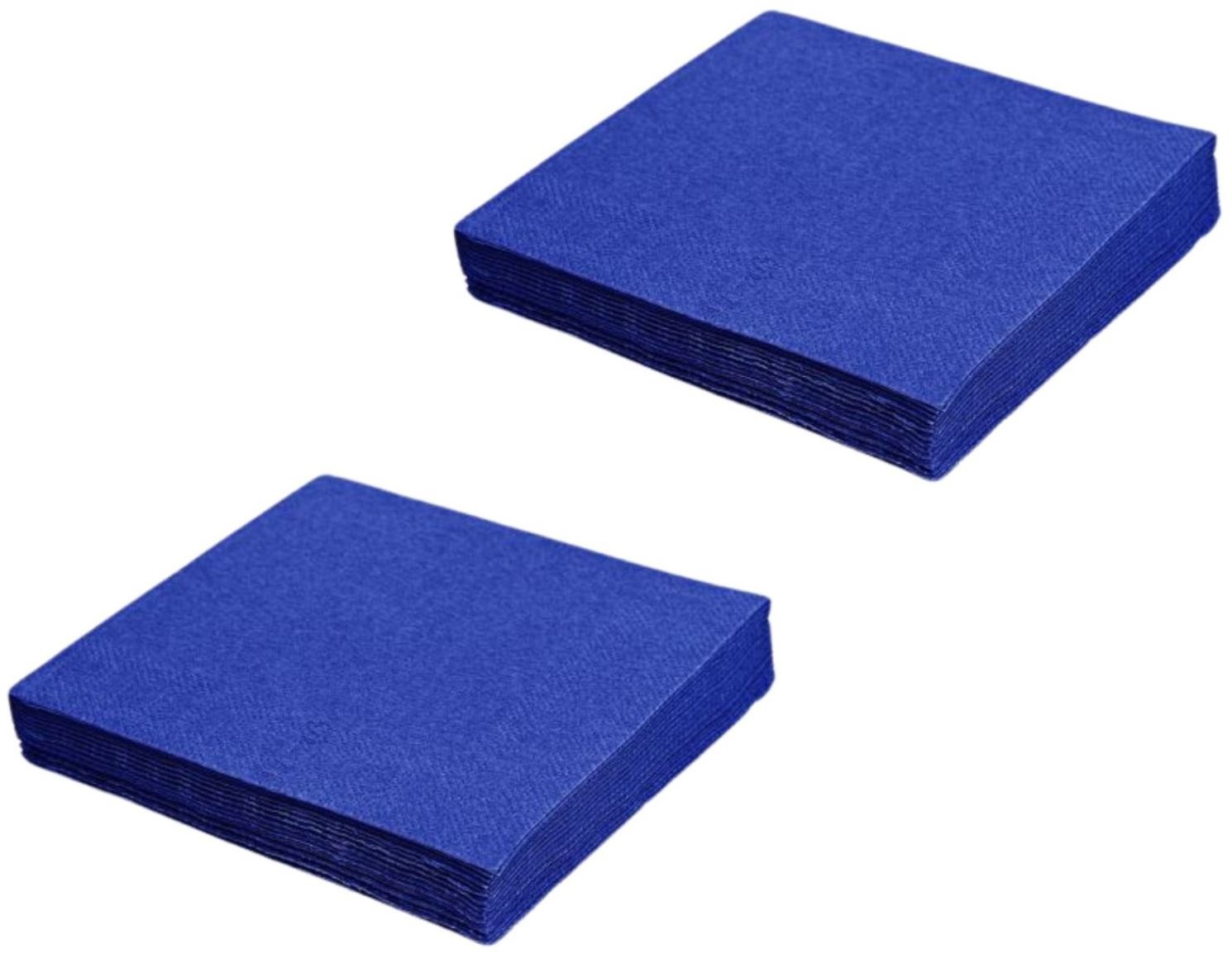 MAZUREK Ubrousky 33 × 33 cm tmavě modré - 40 ks - třívrstvé party
