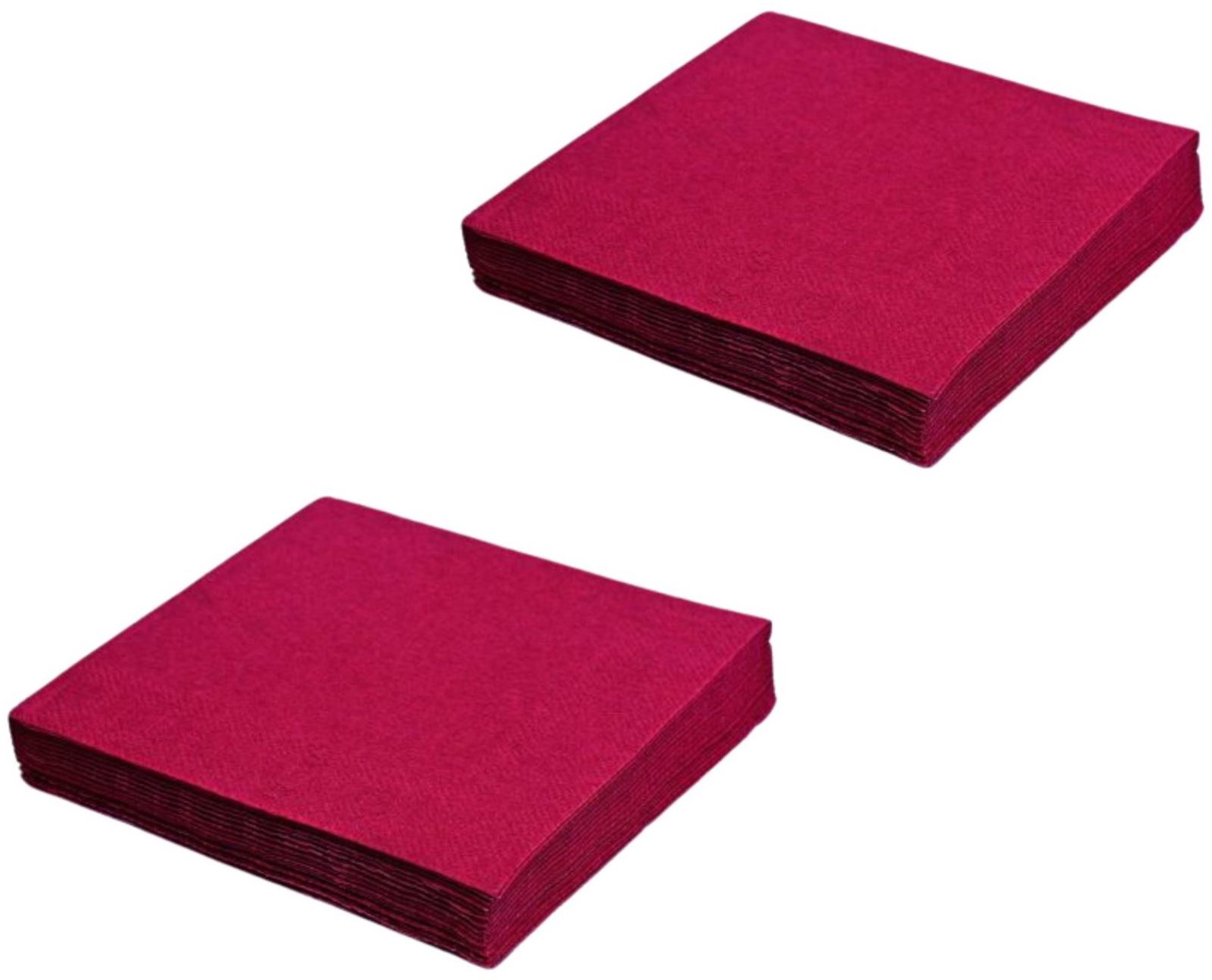 MAZUREK Ubrousky 33 × 33 cm bordo - červené - 40 ks - třívrstvé party