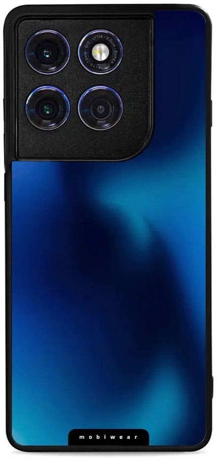 Mobiwear Glossy lesklý pre Motorola Edge 60 Pro – Modrý odtieň