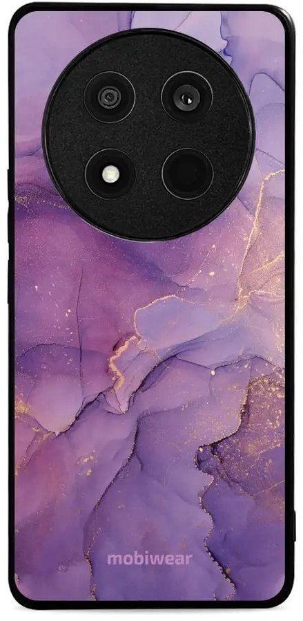Mobiwear Glossy lesklý pre Honor Magic7 Lite 5G – Fialový mramor