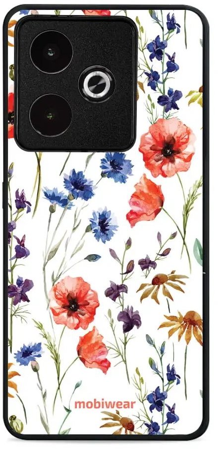 Mobiwear Glossy lesklý pre Realme GT 7 – Kvietky