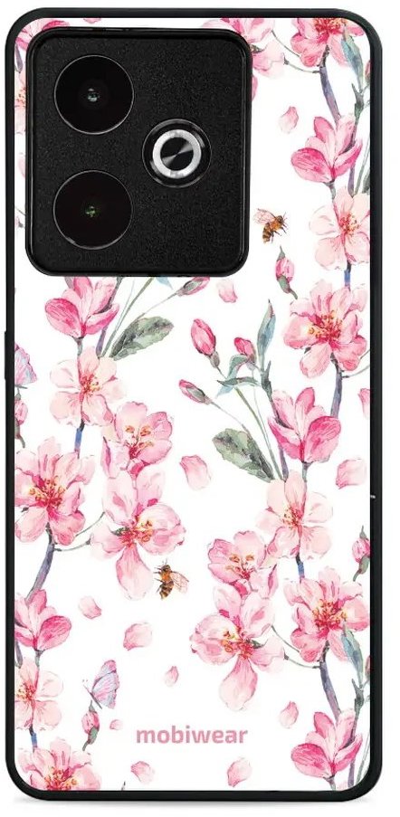 Mobiwear Glossy lesklý pre Realme GT 7 – Kvety