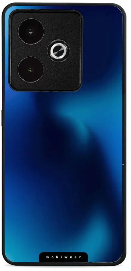 Mobiwear Glossy lesklý pre Realme GT 7 – Modrý odtieň