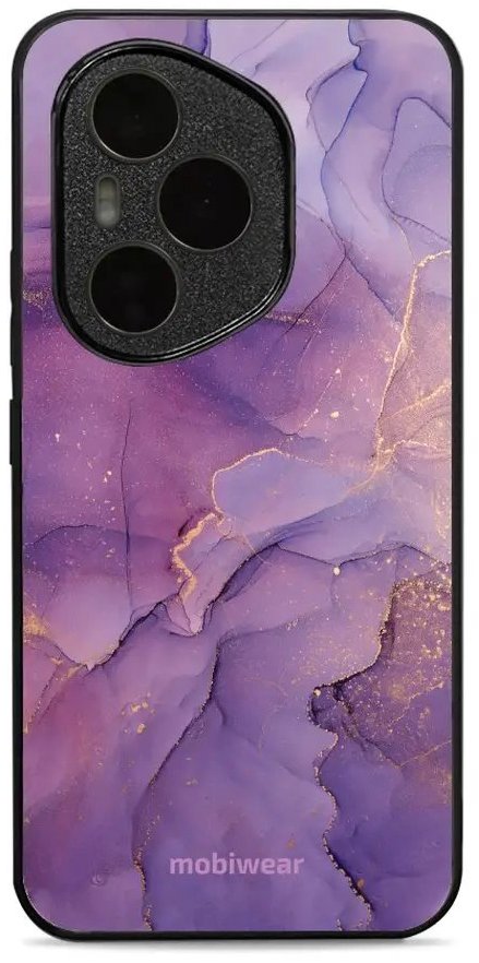 Mobiwear Glossy lesklý pre Honor 400 Pro – Fialový mramor