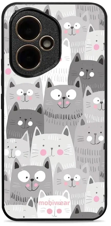 Mobiwear Glossy lesklý pre Honor 400 – Mačičky