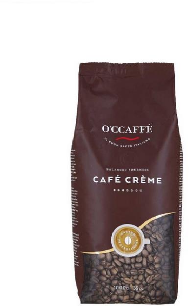 O'Ccaffé Café Créme Professional, zrnková, 1000 g