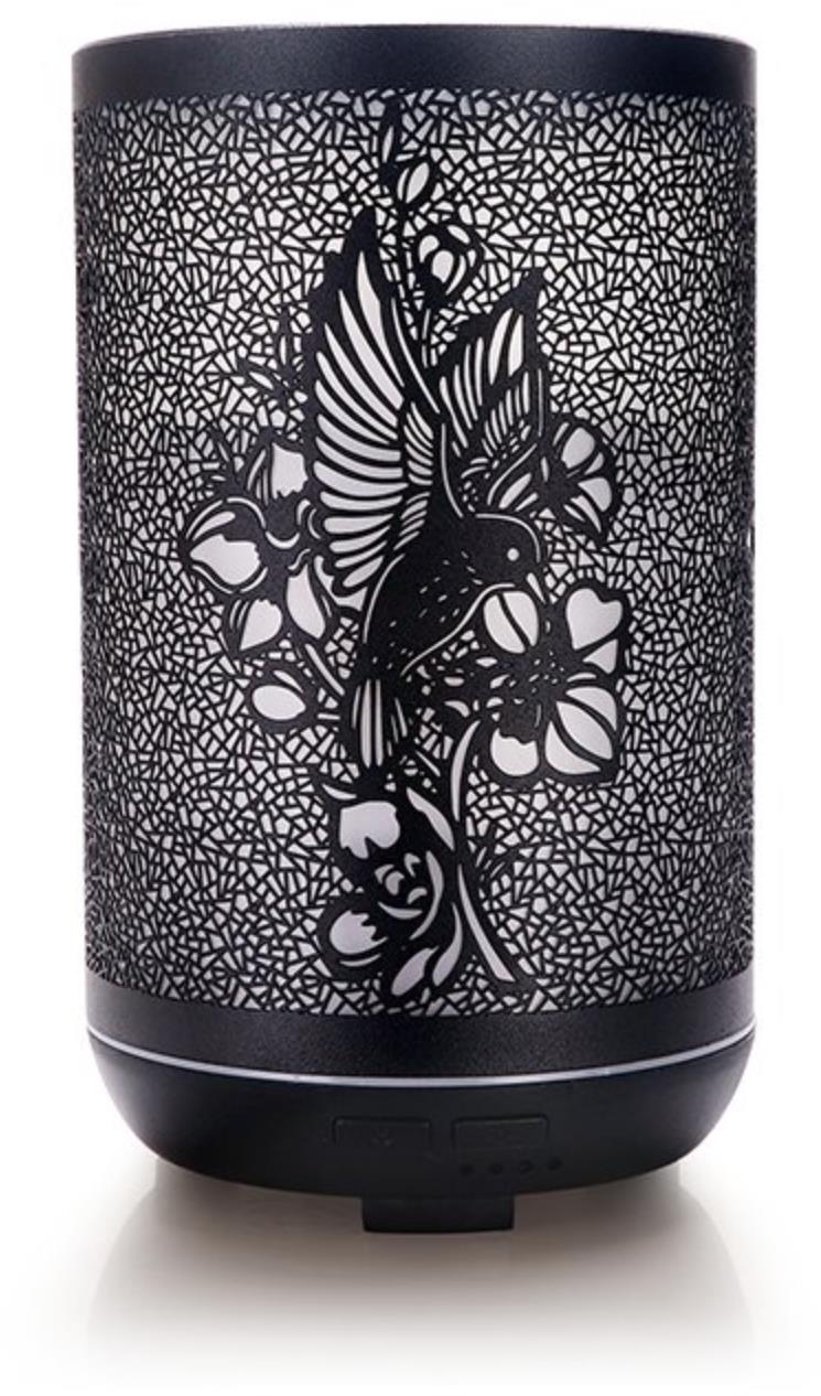 BOT aróma difuzér SDM1 motív kolibrík – čierny 300 ml