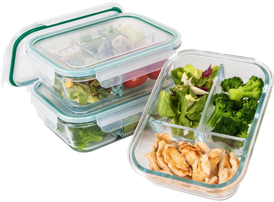 CLATRONIC Classbach FHDM 4021 G Súprava 3 sklenených dóz