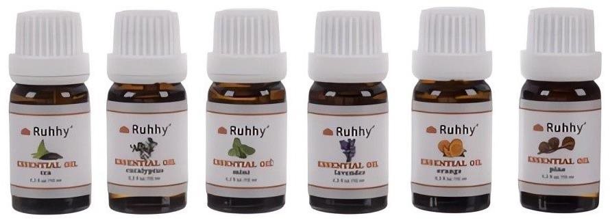 Ruhhy 21939 Esenciálne oleje 10 ml, súprava 6 ks
