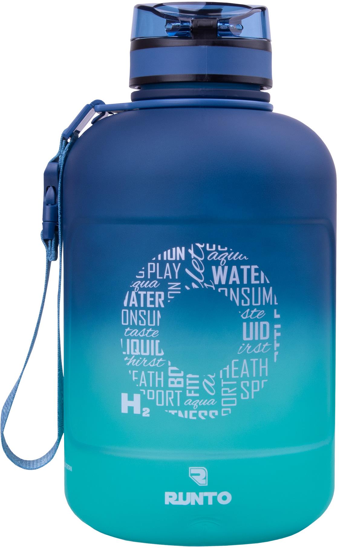 Runto Fľaša Barrel blue mint 2300 ml