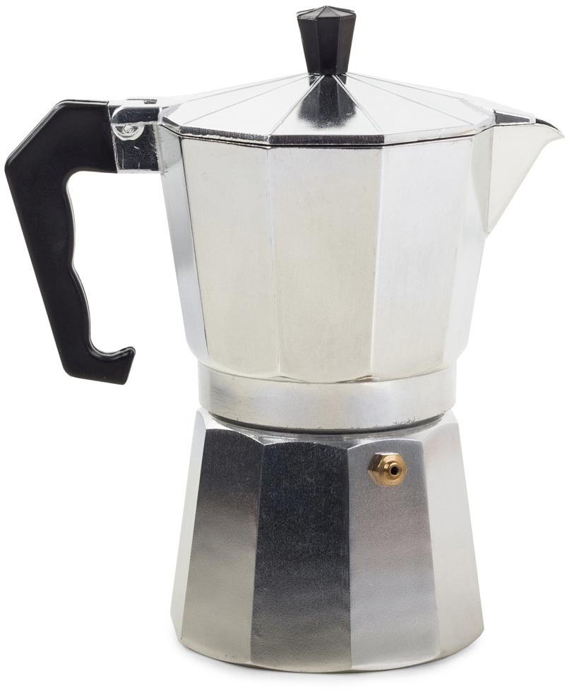 Verk 07038 Moka kanvica 6 šálok, 300 ml, strieborná